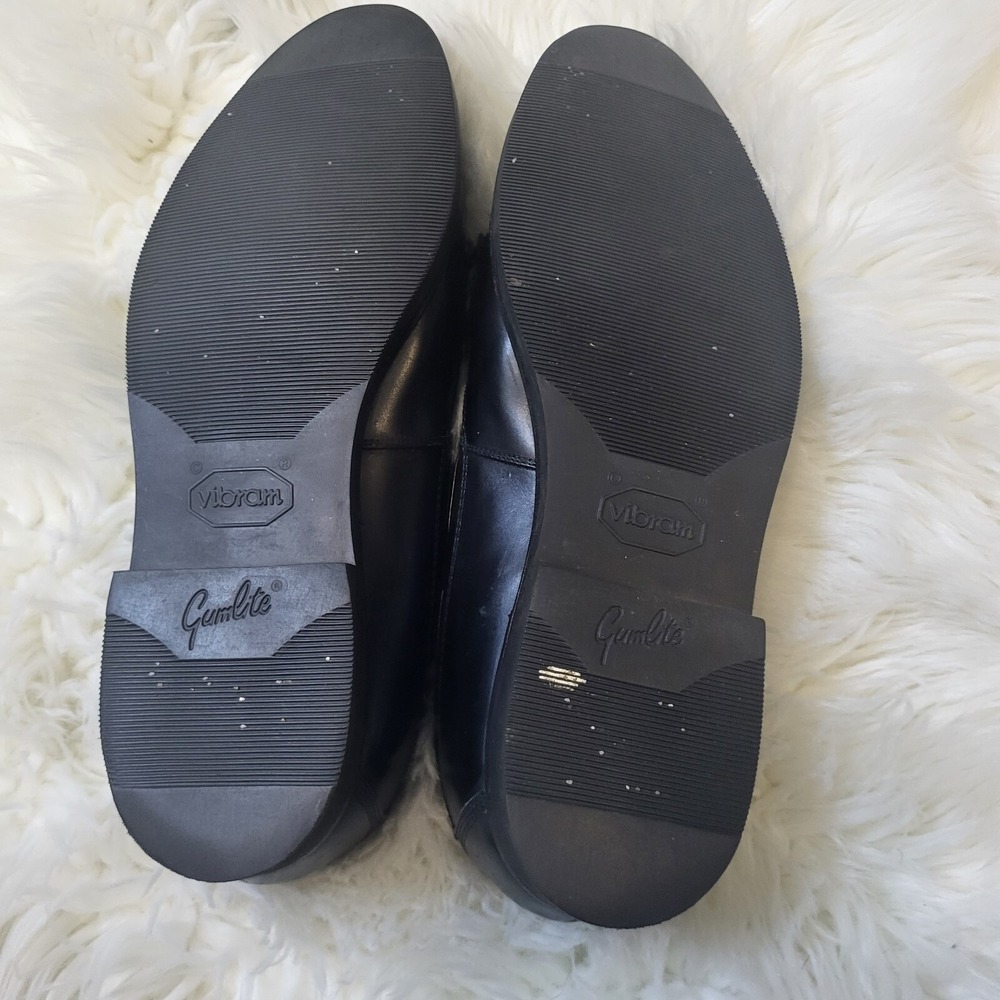 Johnston & Murphy Black Slip On Designer Style, Tassel Loafers‎ Shoes Mens Sz 11 - Picture 5 of 7